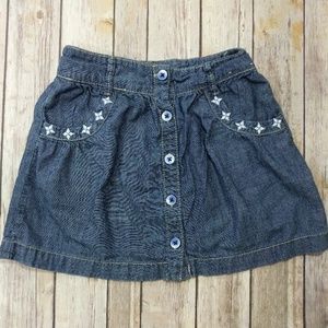 Gymboree Spring Summer Denim skirt